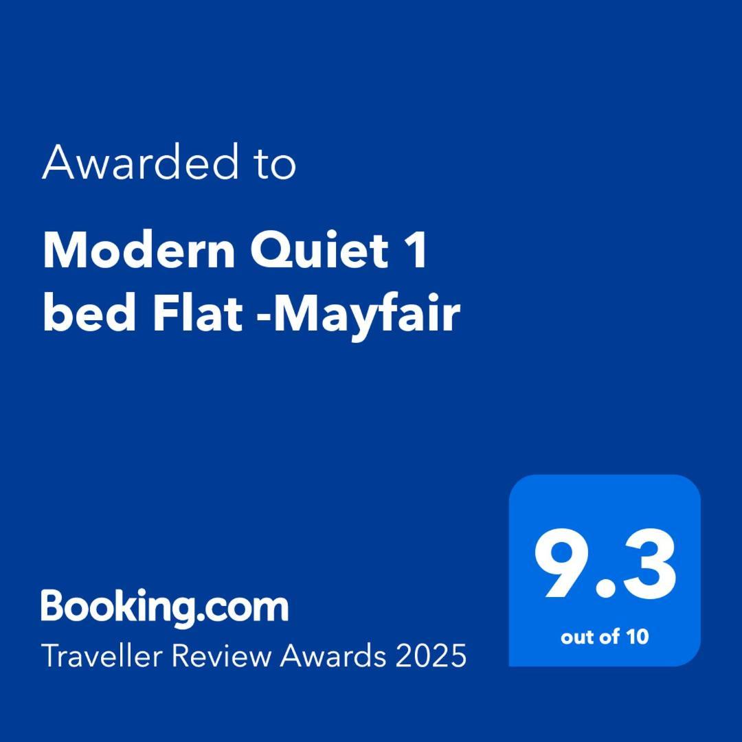 Modern Quiet 1 Bed Flat -Mayfair Londen Buitenkant foto