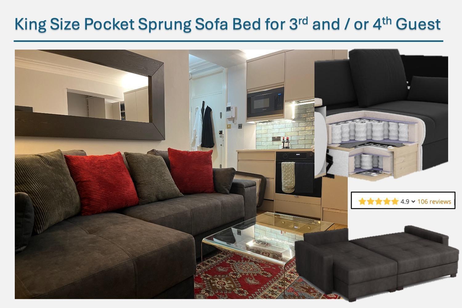 Modern Quiet 1 Bed Flat -Mayfair Londen Buitenkant foto